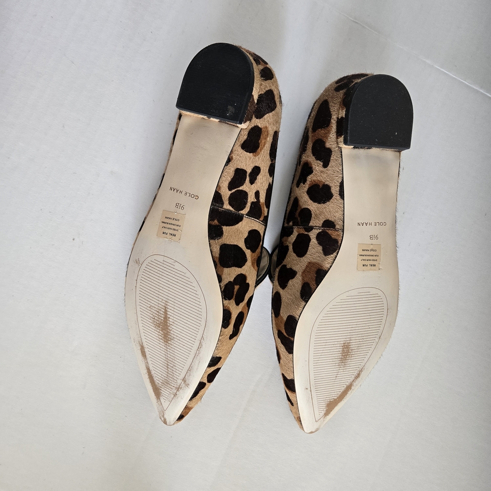 Cole Haan Leopard Print Women's Loafers - Picture 9 of 12